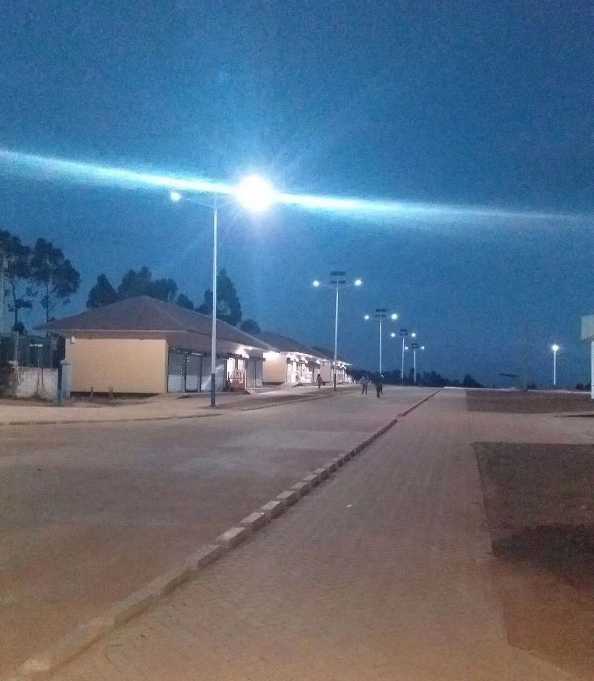 海安市非洲科特迪瓦太阳能路灯工程